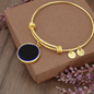 Personalized Custom Star Map Of A Special Occasion Bangle Bracelet