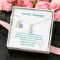 Beautiful 14K White Gold Necklace Perfect Baby Gift For New Mother