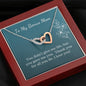 Bonus Mom Double Heart Necklace