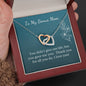 Bonus Mom Double Heart Necklace